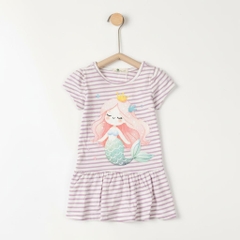 Váy cotton trẻ em - V02 2/10 TS06 HT lô 6