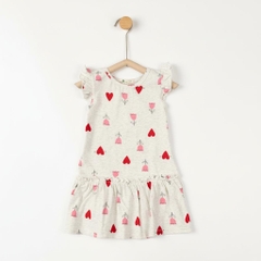 Váy cotton trẻ em - V02 2/10 TS06 HT lô 7
