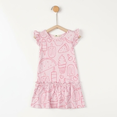 Váy cotton trẻ em - V02 2/10 TS06 HT lô 7