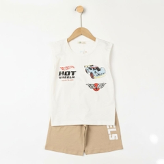 Bộ cotton trẻ em - bé trai B002 8/16 TS54