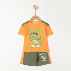 Bộ cotton trẻ em - bé trai B006 2/10 TS18