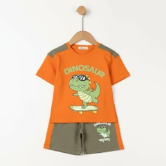 Bộ cotton trẻ em - bé trai B006 2/10 TS18
