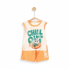 Bộ cotton trẻ em - bé trai B003 1/7 TS53
