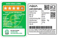 Tủ lạnh Aqua 50 lít AQR-D60FA(BS)