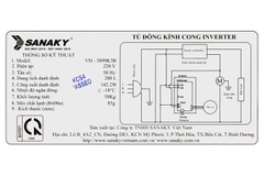 Tủ Đông Sanaky Inverter 280 lít VH-3899K3B