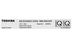 Lò vi sóng Toshiba 25 lít MM-EM25PE(BM)