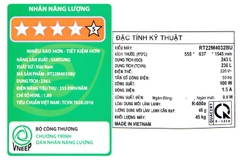 Tủ lạnh Samsung Inverter 236 lít RT22M4032BU