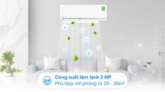Máy lạnh 2 chiều Panasonic Inverter 2 HP CU/CS-YZ18AKH-8