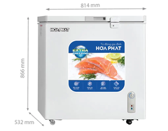 Tủ Đông 162L Hòa Phát HPF-AN6162