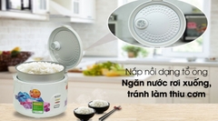 Nồi cơm nắp gài Sharp 1.8 lít KS-18TJV