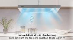 Máy hút mùi âm tủ Hafele HH-TI60D (539.81.083)
