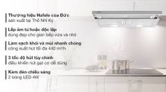 Máy hút mùi âm tủ Hafele HH-S70A (533.89.031)