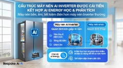 Tủ lạnh Samsung Inverter 655 lít Side By Side RS70F65Q3FSV