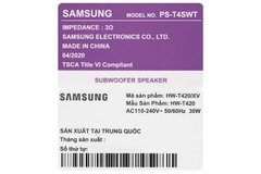 Bộ loa thanh Samsung HW-T420 150W