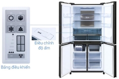 Tủ lạnh Sharp Inverter 572 lít Multi Door SJ-FX650V-MK