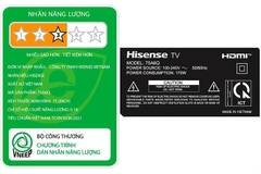 Smart Tivi Hisense 4K 75 inch 75A6Q