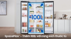 Tủ lạnh Samsung Inverter 578 lít Side By Side RS57DG410EB4SV