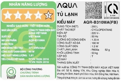 Tủ lạnh Aqua Inverter 260 lít AQR-B310MA(FB)