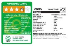 Tủ lạnh Aqua Inverter 646 lít Side By Side AQR-S682XA(GB)