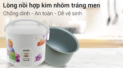 Nồi cơm nắp gài Sharp 1.8 lít KS-18TJV