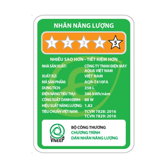 Tủ lạnh Aqua Inverter 358 lít AQR-T410FA(GB)