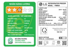 Tủ lạnh LG Inverter 571 lít Multi Door F58BGD