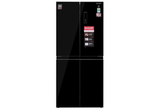 Tủ lạnh Sharp Inverter 401 lít Multi Door SJ-FXP480VG-BK