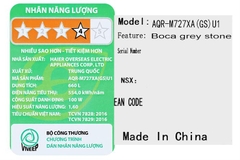 Tủ lạnh Aqua Inverter 660 lít Multi Door AQR-M727XA