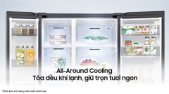 Tủ lạnh Samsung Inverter 578 lít Side By Side RS57DG410EB4SV