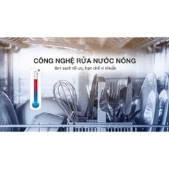 Máy rửa chén bán âm Hafele HDW-HI60C (533.23.120)