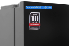 Tủ lạnh Sharp Inverter 401 lít Multi Door SJ-FXP480VG-BK