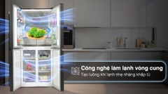 Tủ lạnh Hitachi Inverter 466 lít Multi Door HR4N7522DSDXVN