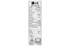 Máy hút ẩm LG Dual Inverter DD23GMWE1.ABAE