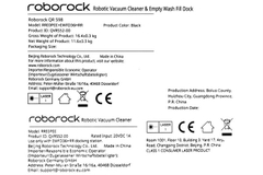 Robot hút bụi lau nhà Roborock QR 798
