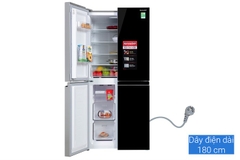 Tủ lạnh Sharp Inverter 362 lít Multi Door SJ-FX420VG-BK