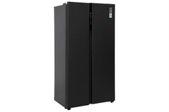 Tủ lạnh Aqua Inverter 550 lít Side By Side AQR-S612XA(CBC)
