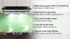 Máy hút mùi âm tủ Hafele HH-SG70A (533.89.021)