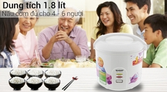 Nồi cơm nắp gài Sharp 1.8 lít KS-18TJV