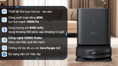 Robot hút bụi lau nhà Ecovacs Deebot T80 Omni