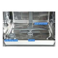 Máy rửa chén bán âm Hafele HDW-SI60AB (538.21.320)
