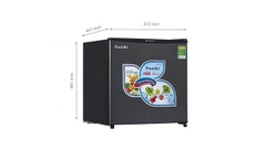 Tủ lạnh Funiki 50 lít FR-51DSU