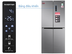 Tủ lạnh Sharp Inverter 401 lít Multi Door SJ-FXP480V-SL