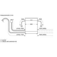 MÁY RỬA BÁT ÂM TOÀN PHẦN BOSCH SMV4HCX19E SERIES 4