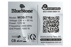 Lò vi sóng có nướng BlueStone 20 lít MOB-7716