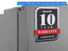 Tủ lạnh Sharp Inverter 401 lít Multi Door SJ-FXP480V-SL