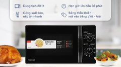 Lò vi sóng Toshiba MWP-MM20P(BK) 20 lít