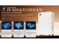 Máy hút ẩm Sharp DW-P12HV-W