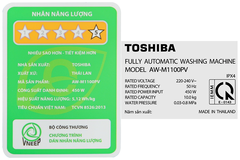 Máy giặt Toshiba 10Kg AW-M1100PV(MK)