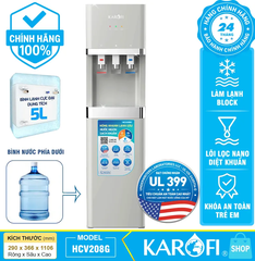 Cây nước nóng lạnh Karofi HCV208G