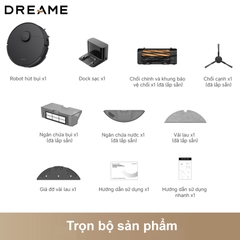 Robot hút bụi lau nhà Dreame D20